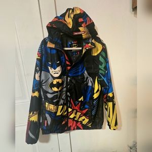Batman Members Only Windbreaker Zip-up Hoodie